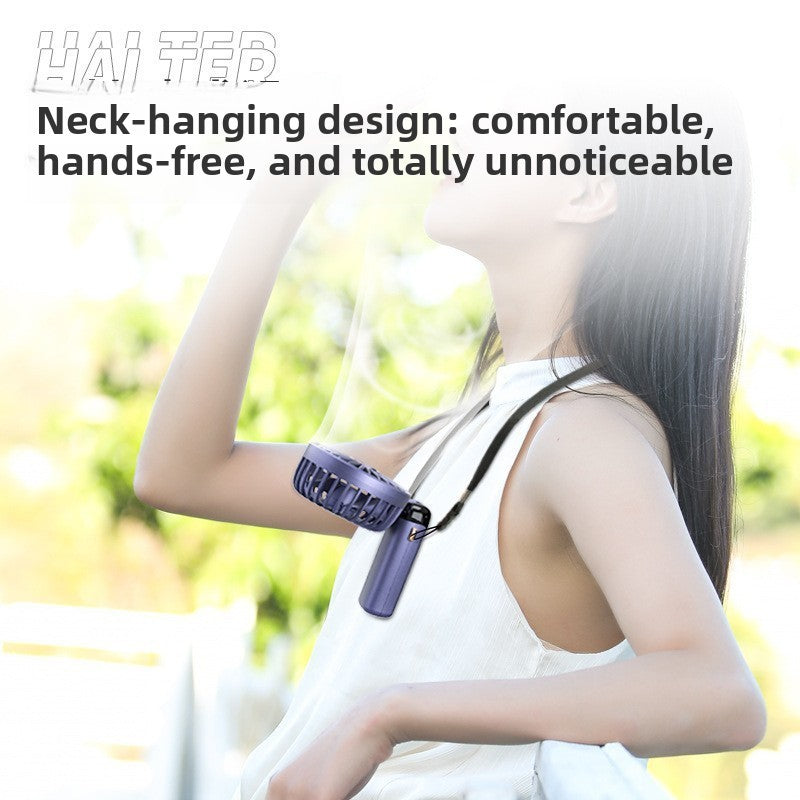 Mini portable outdoor handheld fan